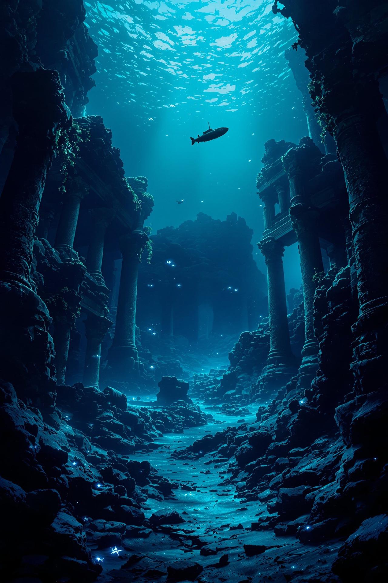 花生影视作品深海探秘海报